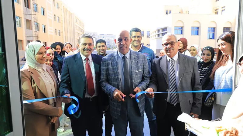افتتاح مهرجان الأنشطة الطلابية بجامعة كفر الشيخ الأهلية|خاص