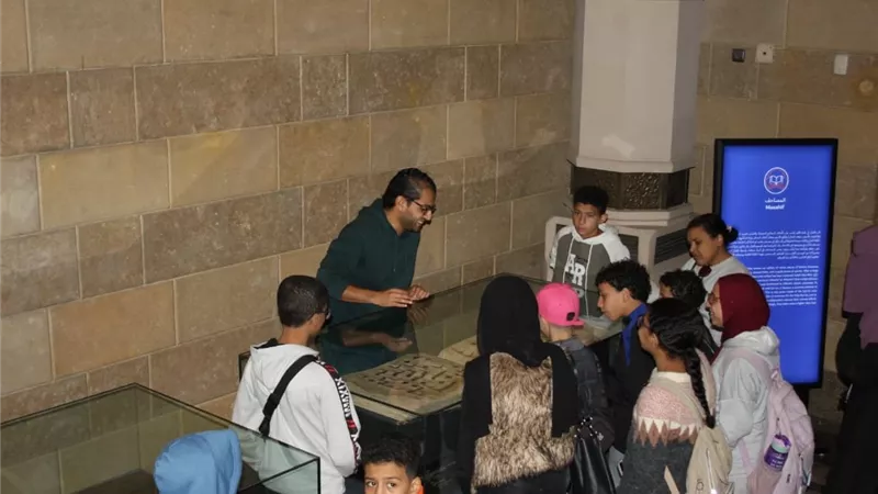 متحف دار الكتب يفتح أبوابه لطلاب المدارس احتفالًا بالهوية المصرية