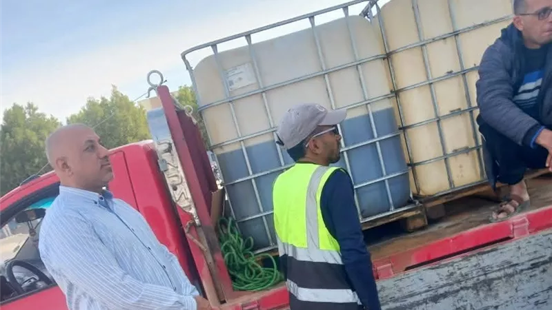 التحفظ على 2 طن سولار قبل تهريبها في الوادي الجديد