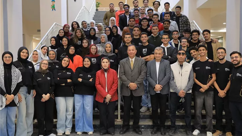 جامعة المنصورة الجديدة تدعم انخراط طلاب الطب في العمل المجتمعي والقيادي
