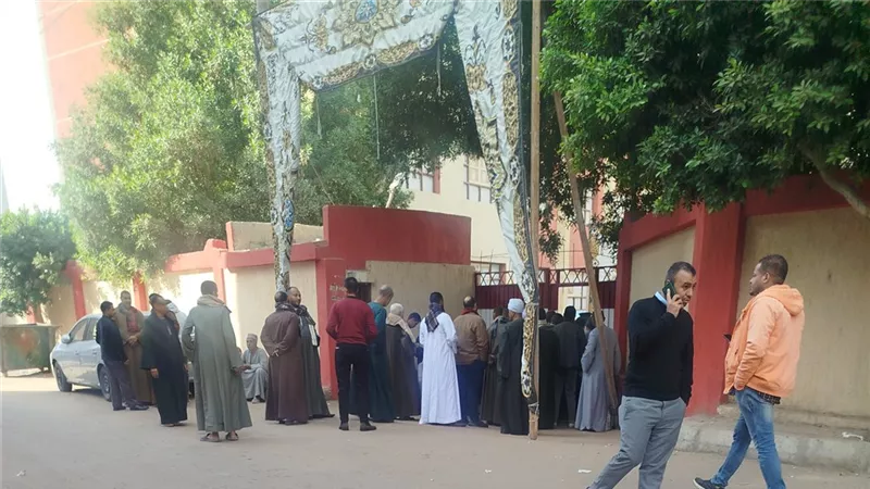 2 مليون ناخب يدلون بأصواتهم في انتخابات مجلس النواب بقنا