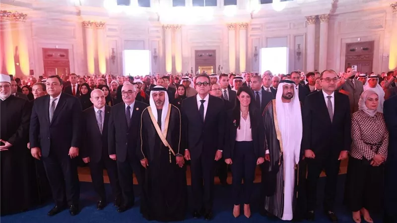 وزير الصحة يشهد احتفال العيد الوطني الـ54 لدولة الإمارات| صور
