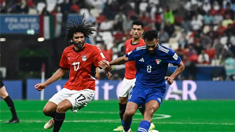 عقوبة ضد نجم منتخب مصر بعد مباراة الكويت في كأس العرب