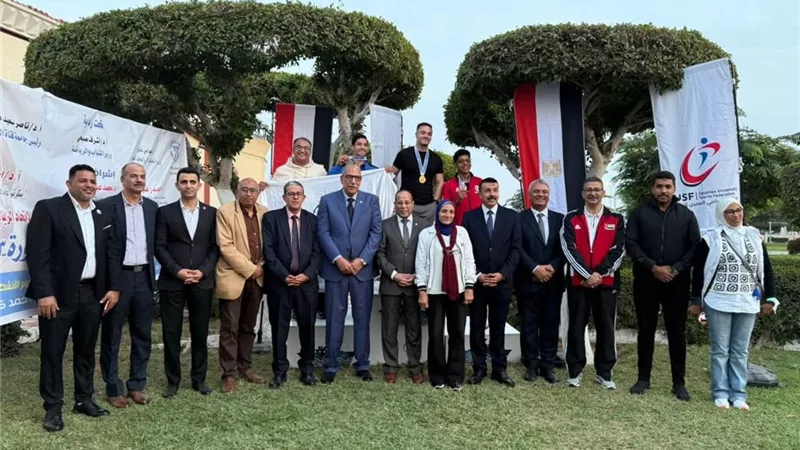 إعلان نتائج بطولة الرماية بالدورة الرياضية للجامعات والمعاهد العليا