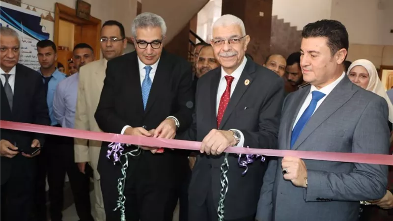 تفاصيل فعاليات معرض المشروعات الحرفية والصناعات الوطنية بجامعة المنوفية 