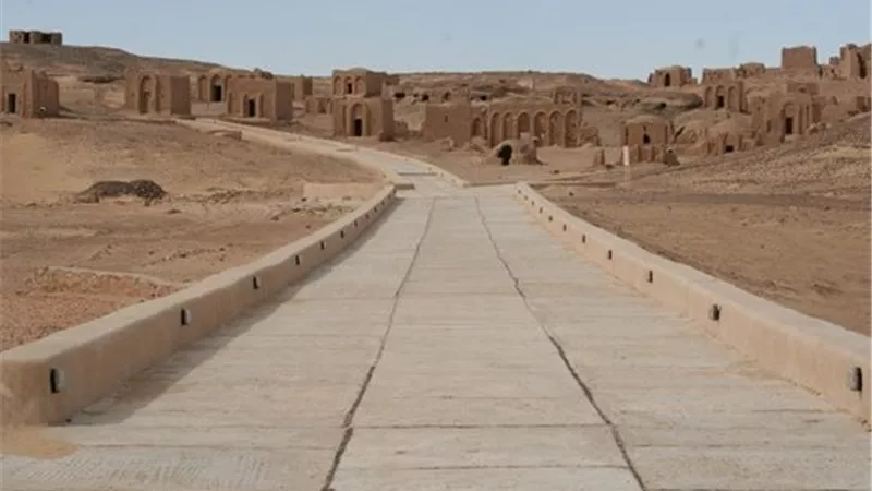 مقابر البجوات.. مدينة قبطية أثرية تحكي تاريخ الهروب من الاضطهاد الروماني