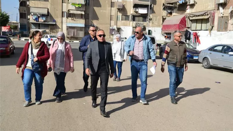 تنفيذ 3 مطبات صناعية جديدة بمساكن الحزب الوطني في بورفؤاد 
