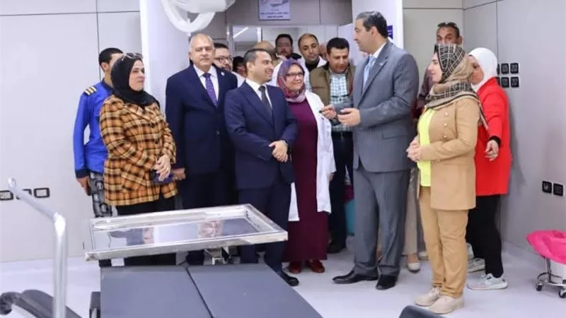 محافظ دمياط يفتتح وحدتي العمليات والعناية المركزة للأطفال بمستشفى الزرقا 