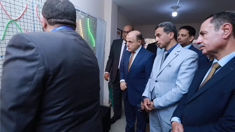 محافظ كفر الشيخ يزور مقر مبادرة «الرياضيات: فكر وابداع»  