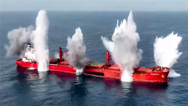 الحوثيون يفرجون عن ناجين من طاقم سفينة غرقت في البحر الأحمر 