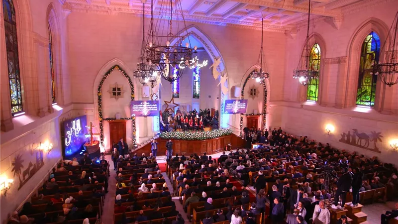 موعد عيد الميلاد المجيد 2026 في كنائس الطائفة الإنجيلية  