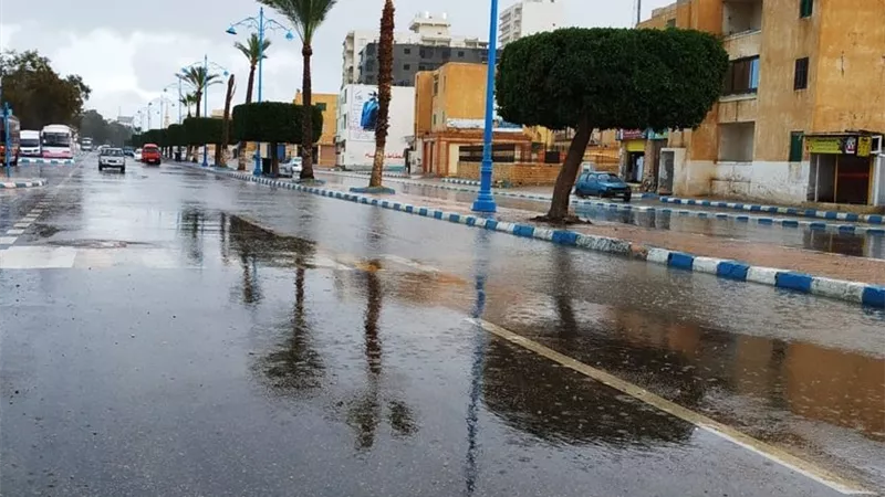 أمطار خفيفة ومتوسطة على مطروح.. وإرشادات من المرور