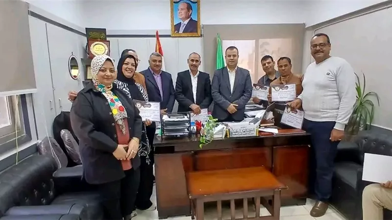 تكريم المتميزين من أبناء التعليم الفني فى الدقهلية