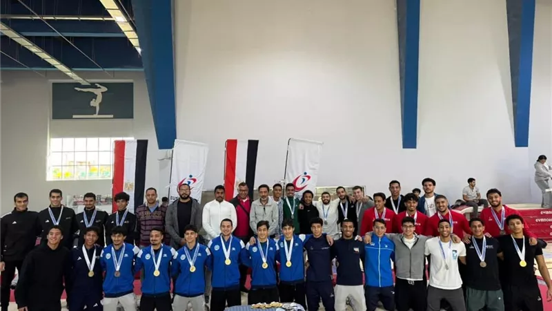 إعلان نتائج بطولة الجمباز بدوري الجامعات والمعاهد العليا المصرية
