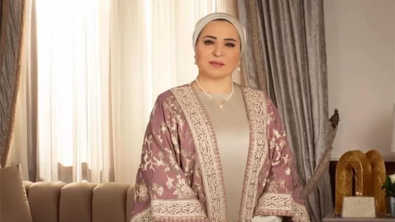 السيدة انتصار السيسي تهنئ الشعب المصري والإخوة الأقباط بعيد الميلاد المجيد