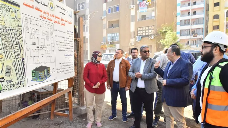 محافظ أسيوط يتابع إنشاء مجمع تجاري بحي الأربعين لتعزيز الخدمات