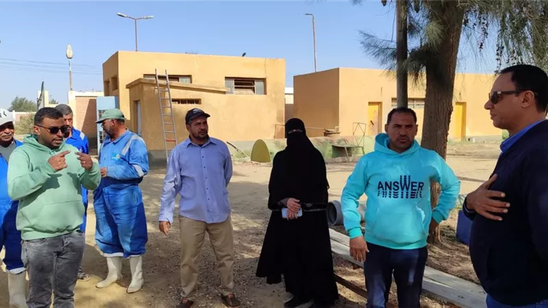رئيس مياه القناة يوجه جميع فرق المعامل للمراقبة 24 ساعة