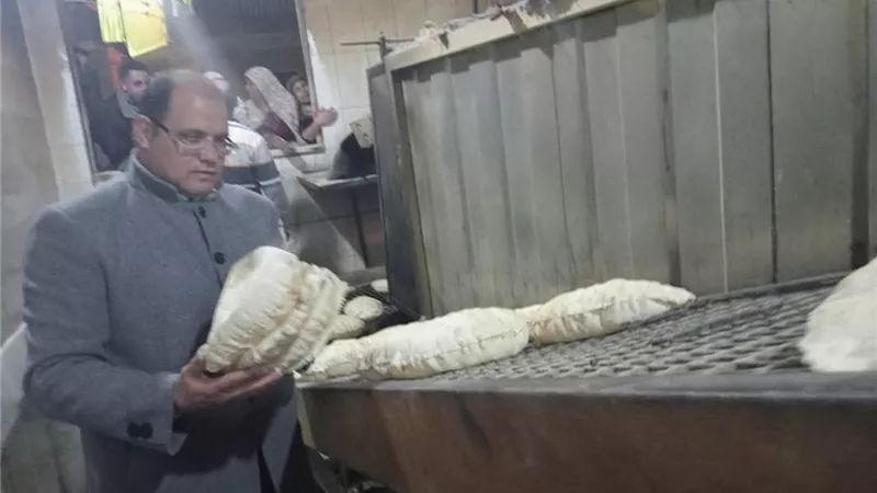 10 محاضر ضد المخابز المخالفة بنطاق دسوق في كفرالشيخ 
