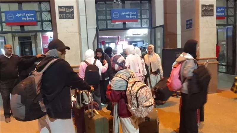 الأقصر تستقبل المشاركين بأول أفواج قطار الشباب