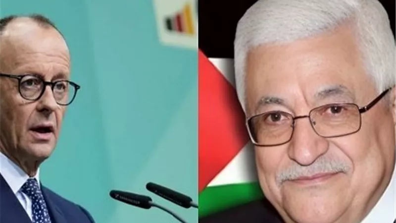 المستشار الألماني يؤكد لعباس دعم برلين لخطة ترامب للسلام