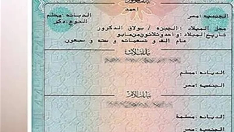 خطوات استخراج شهادة الميلاد المميكنة إلكترونيًا 2025