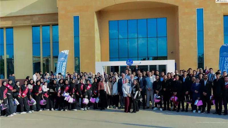 جامعة الدلتا التكنولوجية تتألق بمشروعات طلابية في 