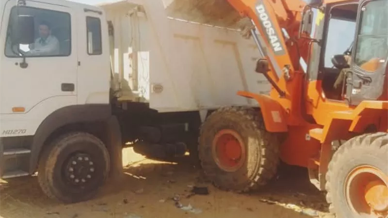 مركز إهناسيا يواصل جهود تحسين الخدمات ورفع الإشغالات بكافة القطاعات