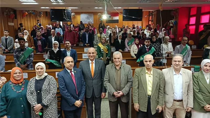نتائج مسابقة الطالب والطالبة المثاليين على مستوى كليات جامعة المنوفية