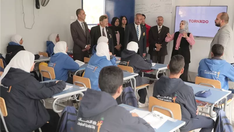 روتاري جيزة لوتس يدعم الوادي الجديد.. زيارة لمدرسة we لـ 