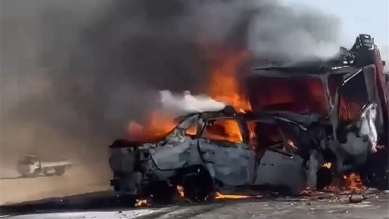 الصور الأولى لقضاة ديروط ضحايا حادث الطريق الصحراوي الشرقي بالمنيا