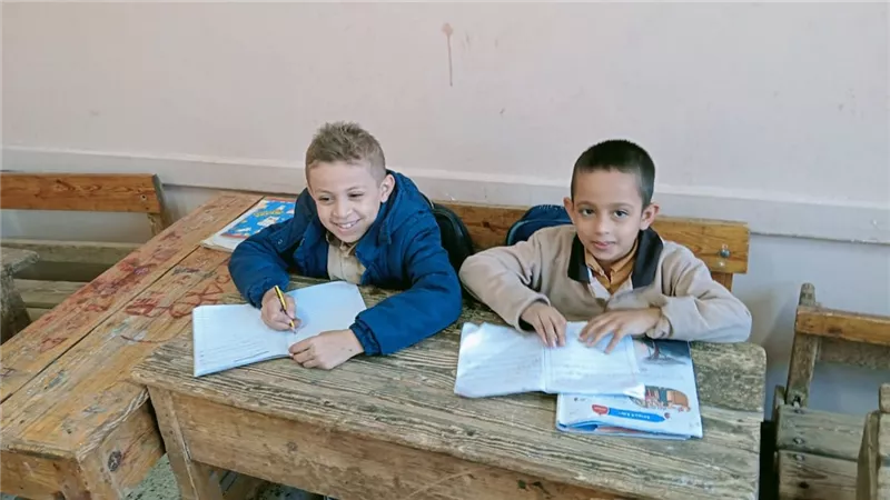 بدء التقييم المبدئي للترم الاول  لطلاب الصفين الأول والثاني الابتدائي