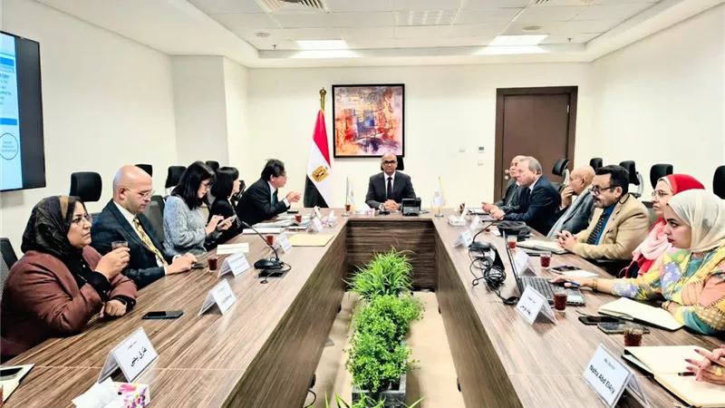 وفد ياباني يبحث استثمارات بالمرافق وتحلية المياه مع نائب وزير الإسكان