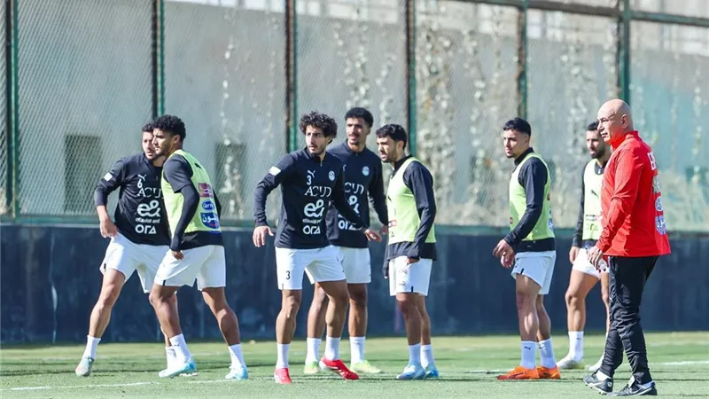 منتخب مصر يخوض تدريبا صباحيا استعدادا لودية نيجيريا