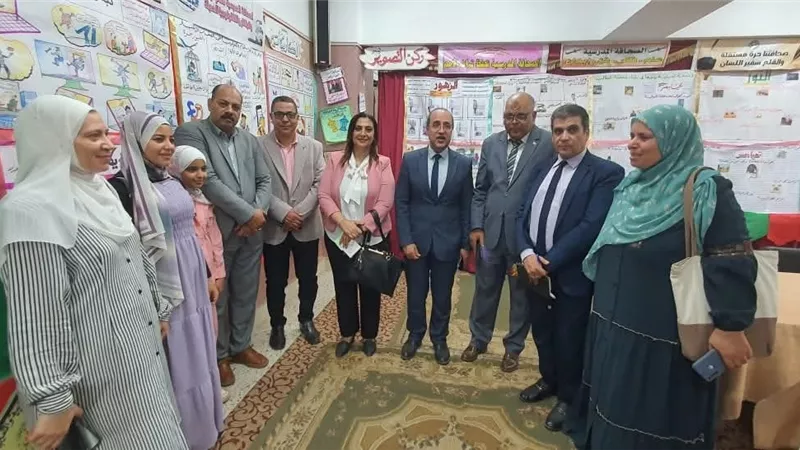 المنوفية تستضيف المبدعين.. معرض الصحافة والكاريكاتير يجمع مواهب الجمهورية