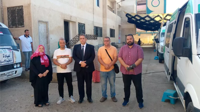 صحة كفر الشيخ: تردد 1226 مواطنًا على القافلة الطبية المجانية بقرية طاهر
