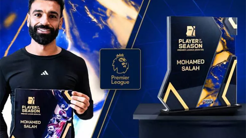 محمد صلاح يحصد جائزة أفضل لاعب في البريميرليج