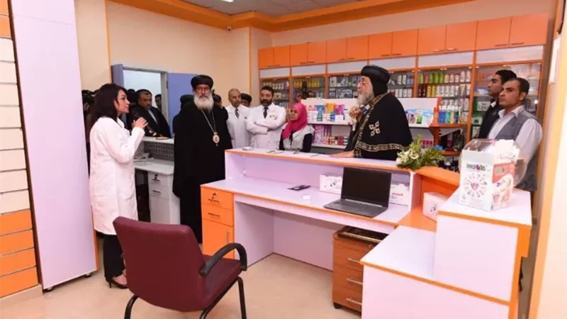 افتتاح وحدات طبية جديدة بمستشفى القديسة دميانة بالهرم