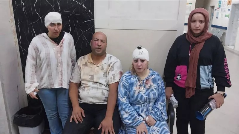 جريمة بالحي الراقي.. تفاصيل الاعتداء على صاحب شركة وأسرته أمام المارة (صور)