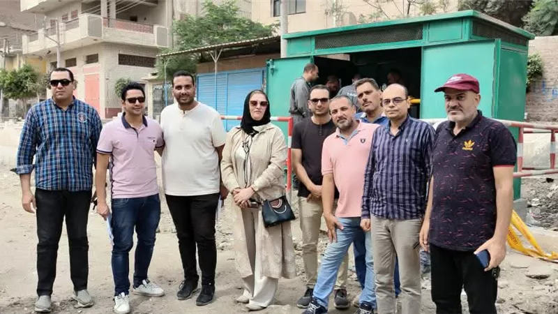 ضخ الغاز الطبيعي لـ10 آلاف مشترك في 5 مناطق حيوية ببيلا في كفرالشيخ
