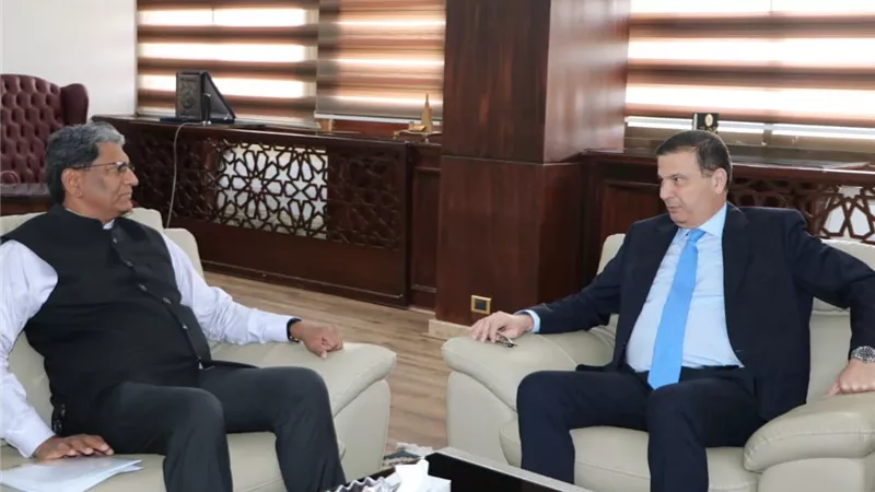وزير الزراعة يبحث مع وفد هندي تعزيز التعاون والفرص الاستثمارية المشتركة
