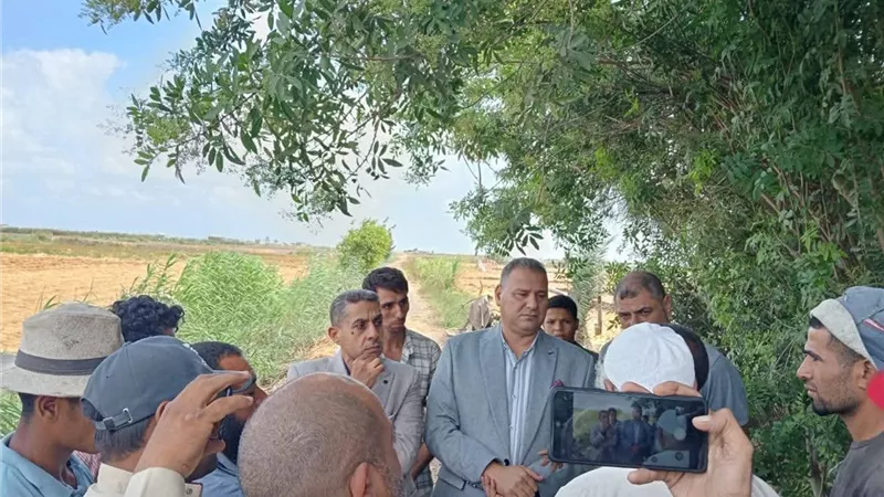 متابعة ميدانية للزراعة في كفر الشيخ وفحص شكاوي المواطنين