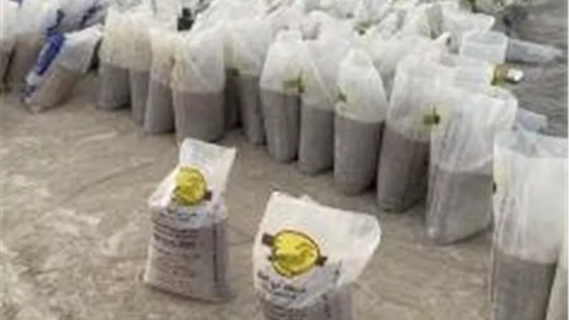 ضبط مصنع بدون ترخيص لتصنيع وانتاج الاسمدة مجهولة المصدر