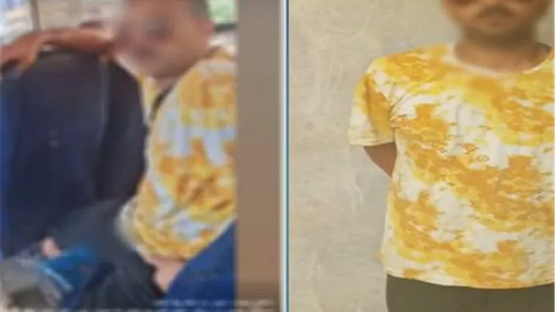  أفعال منافية في اتوبيس نقل عام..  القبض على 
