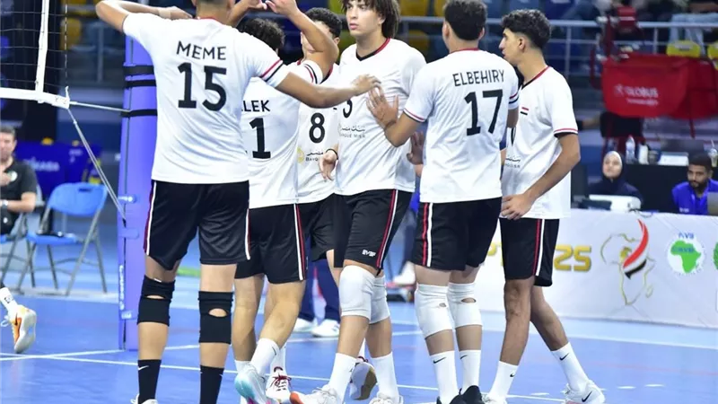منتخب مصر يواجه رواندا في ربع نهائي بطولة إفريقيا لشباب الطائرة.. اليوم