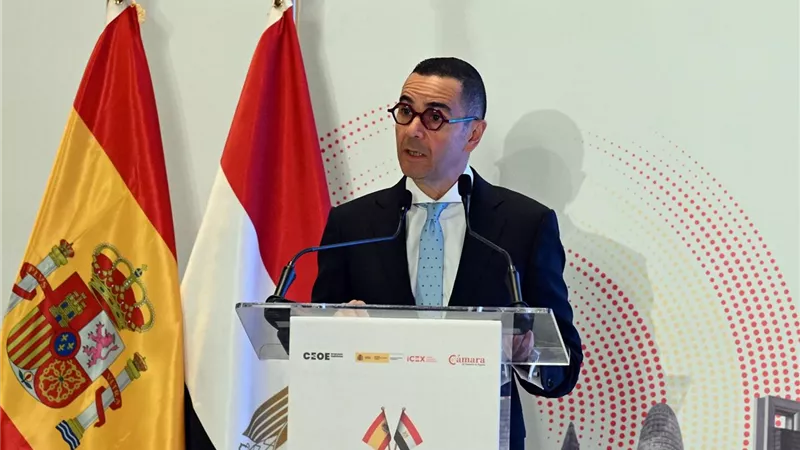 وزير الاستثمار: حجم التبادل التجاري مع إسبانيا وصل إلى 3.1 مليار دولار