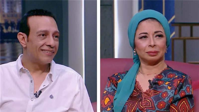 محمد عبدالحافظ ونسرين عكاشة ضيوف برنامج 