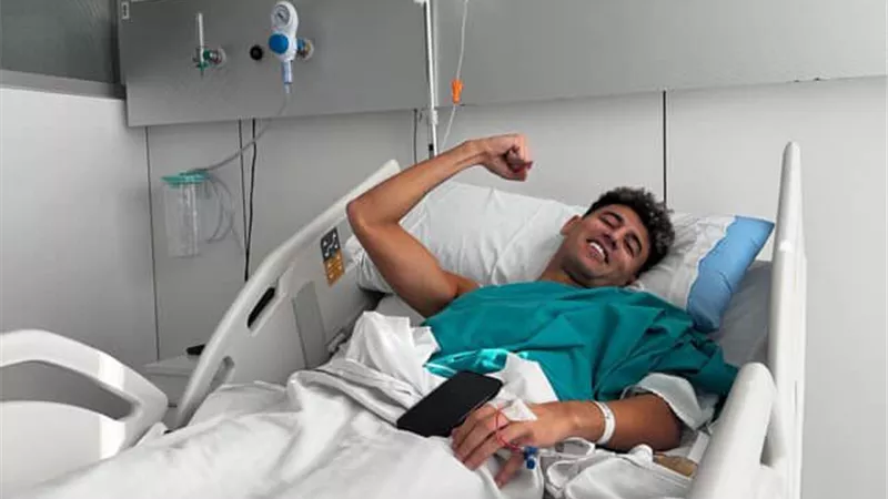  جراحة ناجحة بإسبانيا ليوسف الجوهري لاعب المصري البورسعيدي 