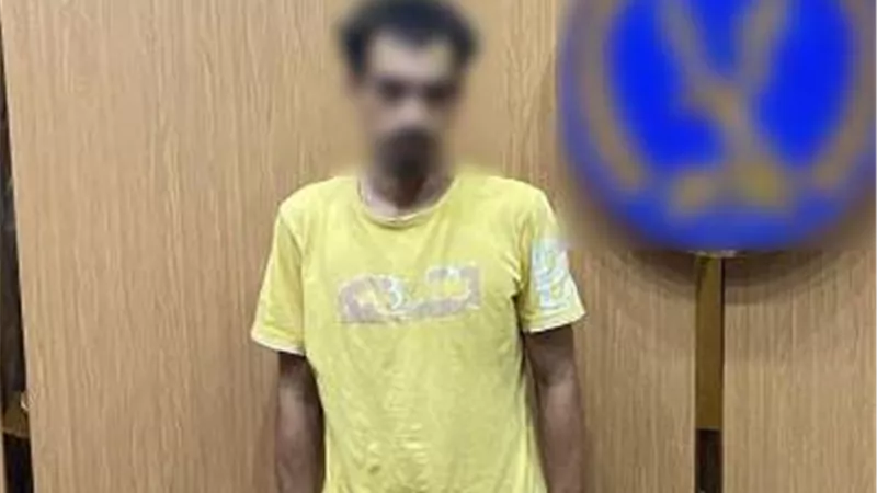 ضبط عامل ظهر في مقطع فيديو تحت تأثير المخدرات بالجيزة