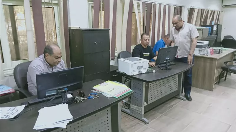 حملات نظافة وصيانة طرق وتيسير خدمات التصالح بمركز الواسطى بني سويف