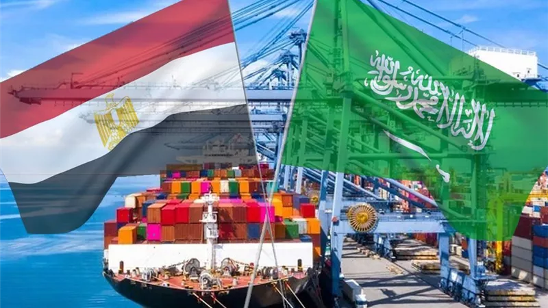 ارتفاع التبادل التجاري بين مصر والسعودية لـ 5.9 مليار دولار خلال 6 أشهر